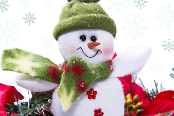 snowman isolated