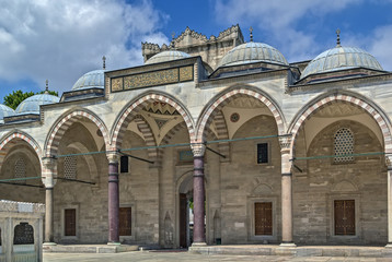 Fototapeta na wymiar Suleymaniye Mosque, Istanbul