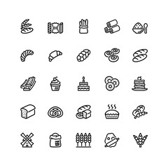food icon set