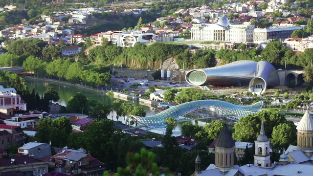 Evening Tbilisi Time Lapse