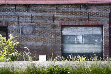 Grunge garage door