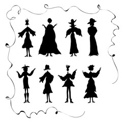 Kids Doddles,women,dancing posing,being happy,graphic resources