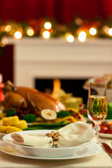 Christmas Place Setting