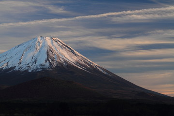 Fototapeta premium Zachód słońca Mt. Fuji