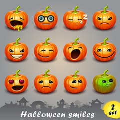 Halloween smiles-set 2
