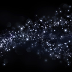 Glittering star field bokeh