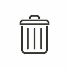 Bin icon.
