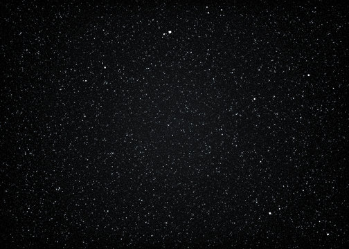 Glittering dark starry cosmic space