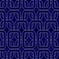 Blue rectangles texture seamless pattern background