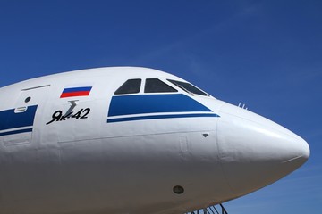 Yak-42, the fuselage of the aircraft