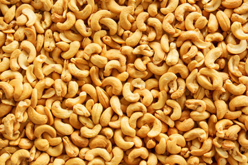cashew nuts background