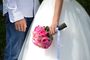 Bride and groom