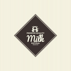 Milk label