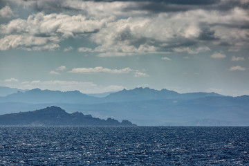 Coastline of Sardinia near Sant Teresa Gallura