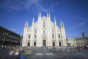 Naklejka premium View of famous Duomo