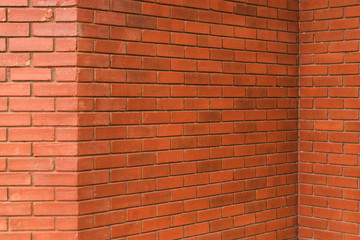 brick wall texture background material of industry building