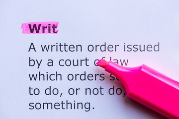 writ