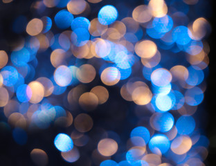 Obraz premium Festive blur background, bokeh