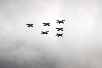 самолёты в полёте