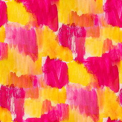 seamless background watercolor yellow red smear brush color