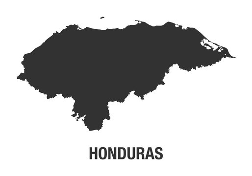 Honduras Map High Resolution