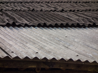 Überdachung mit Wellblech