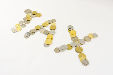 Word tax using Malaysia Coins