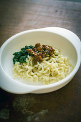 delicious and healthy noodles for lunch
