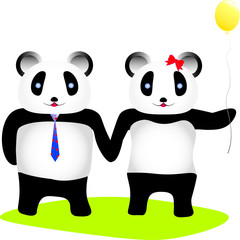Panda Couple
