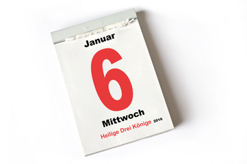 6. Januar 2016 Heilige Drei Könige