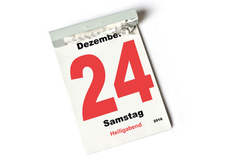 24. Dezember 2016 Heiligabend