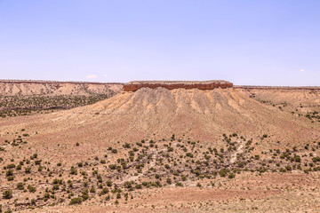 unber&uuml;hrte Wild West Landschaft