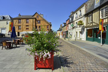 Place Saint-Julien fleurie à Donfront  (61700), département de l'Orne en région Normandie, France	