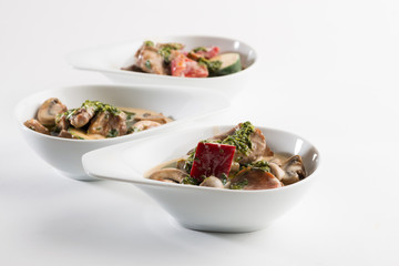 Bowlfood als Vorspeise