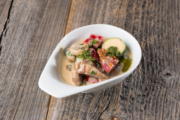 Bowlfood als Vorspeise