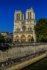 Fototapeta na wymiar Cathedral Notre Dame de Paris. France.