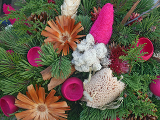 Herbstgesteck - autumnal flower arrangement
