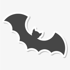 Bat icon sticker