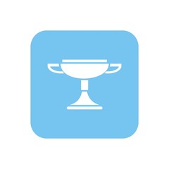 Icono de trofeo. Copa de la victoria para el ganador de torneo