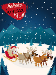 weihnachten hintergrund karte joyeux noel