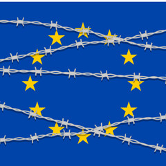 europa mit stacheldraht I