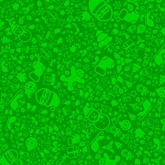 Christmas background with christmat icon element 003