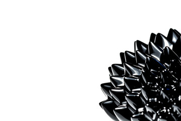 Ferrofluid, White Background