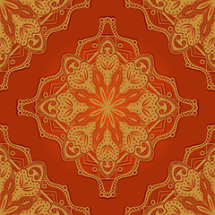 Abstract vintage seamless pattern