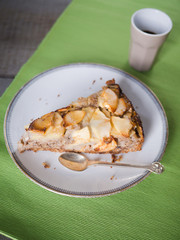 Leckerer Apfel-Walnußkuchen