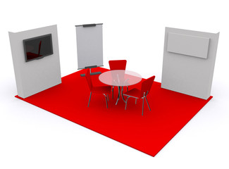 Trade Show Mockup - Exhibition stand