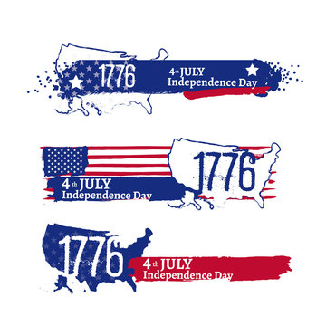 Fourth of July Independence illustration