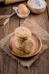 Obraz na płótnie Canvas Oatmeal cookies