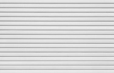 White corrugated metal background and texture surface.