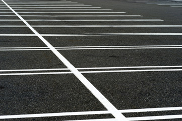 empty parking lot background
